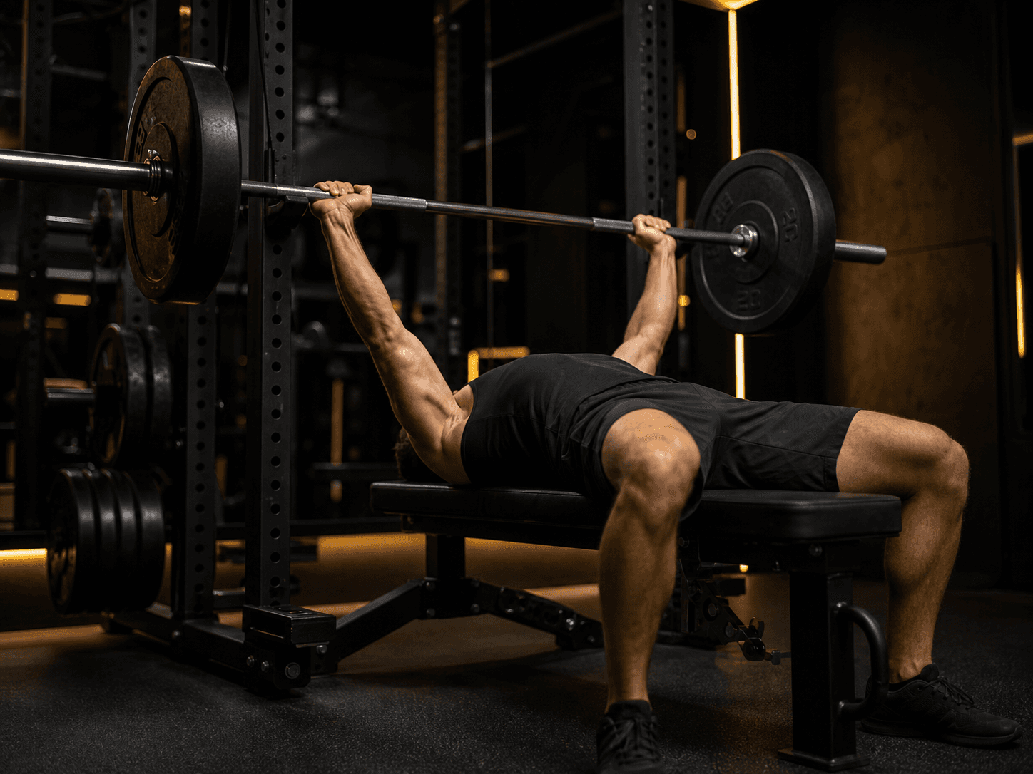 Bench press: technika před váhou